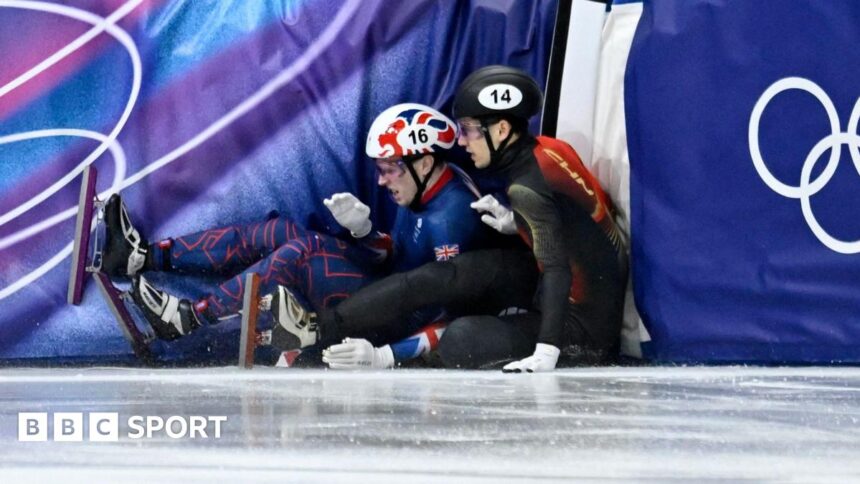 What has gone wrong for British short track speed skating?