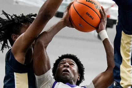 Lipscomb Academy's Cam Blivens is a Clemson football signee, can hoop too
