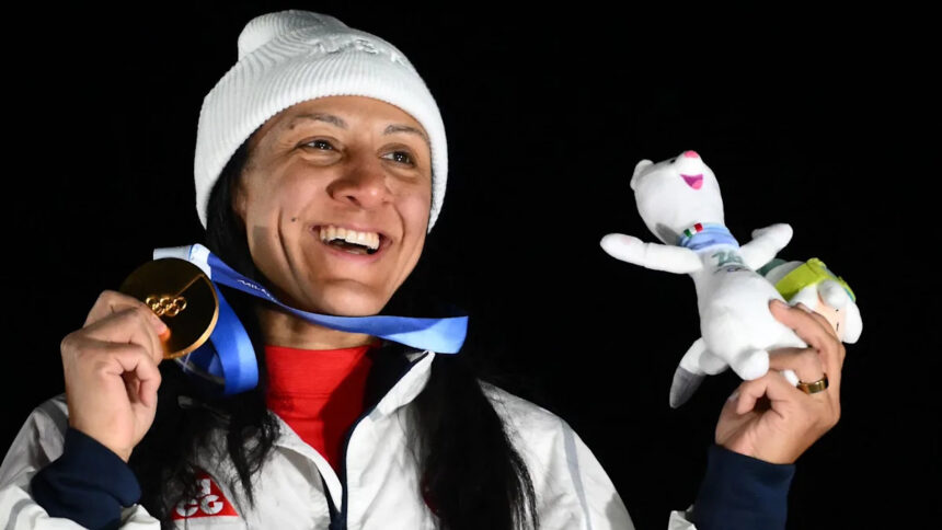 USA's Meyers Taylor makes history with monobob gold
