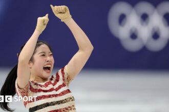 Nakai, 17, tops women's short program as Japan dominate