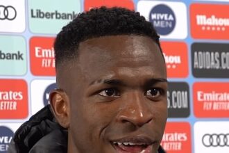 Vini Jr. accuses 'coward' Prestianni of racist abuse