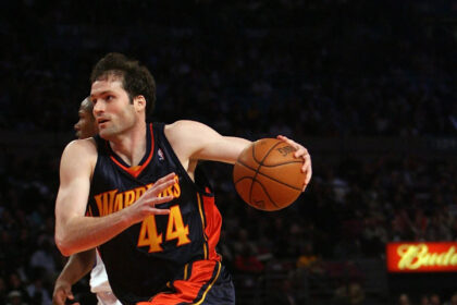 Golden State Warriors jersey history - No. 44 - Austin Croshere (2007-08)