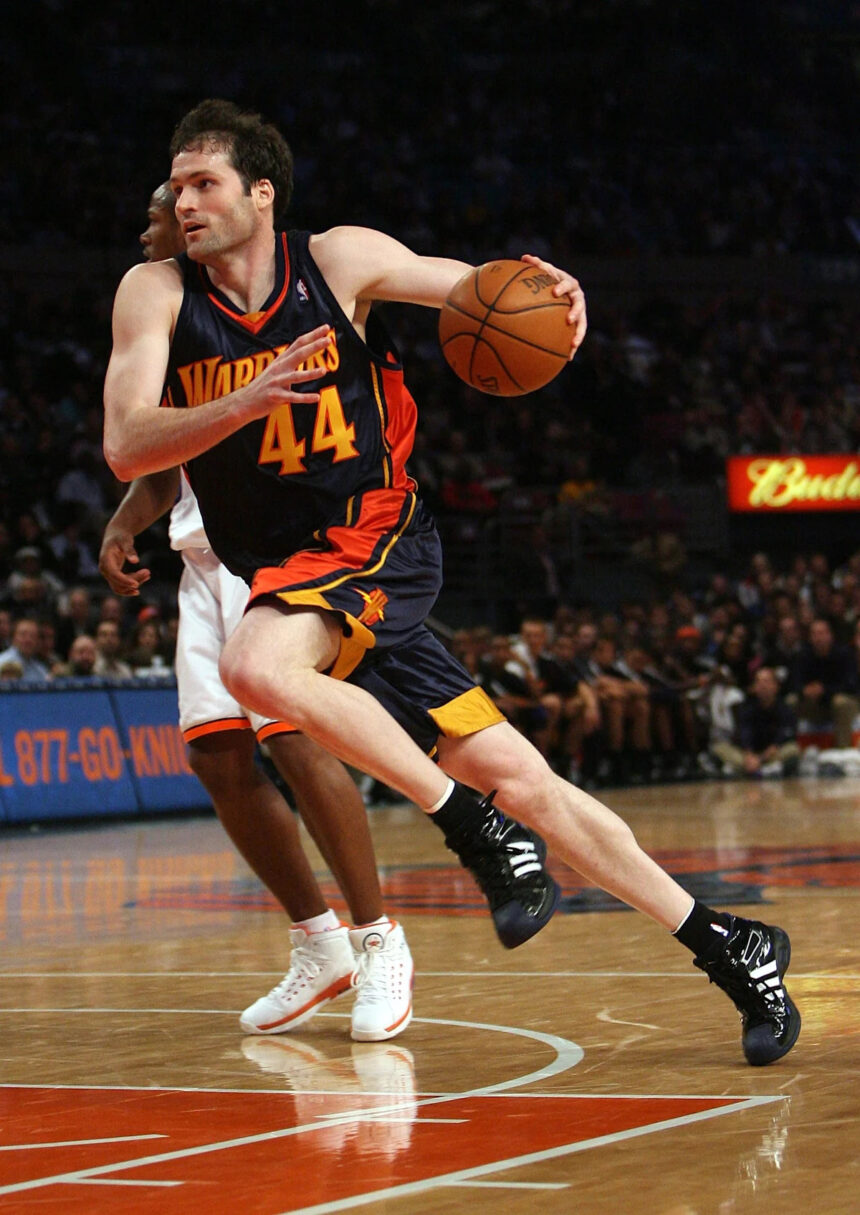 Golden State Warriors jersey history - No. 44 - Austin Croshere (2007-08)