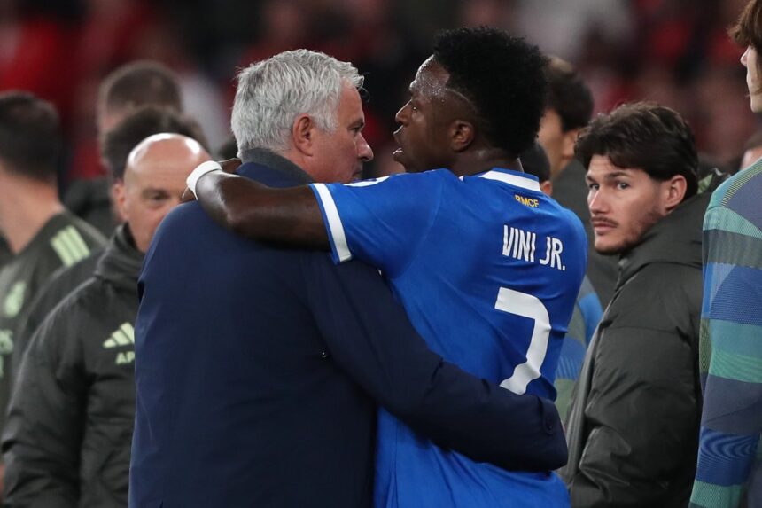 Jose Mourinho criticised after claiming Vinicius Jr ‘incited’ racism row
