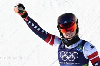 USA's Shiffrin wins slalom gold in emphatic style