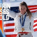 Shiffrin earns redpemption to become three-time Olympic champion