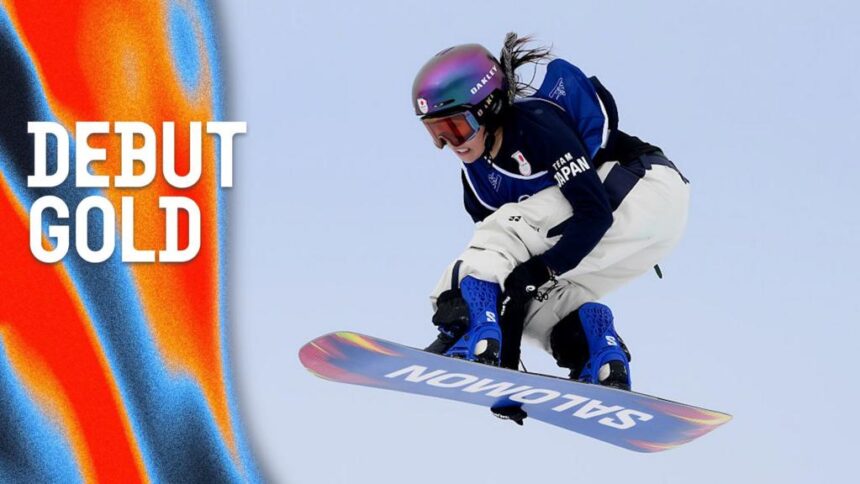 Japan's Fukada wins slopestyle gold in first Olympics