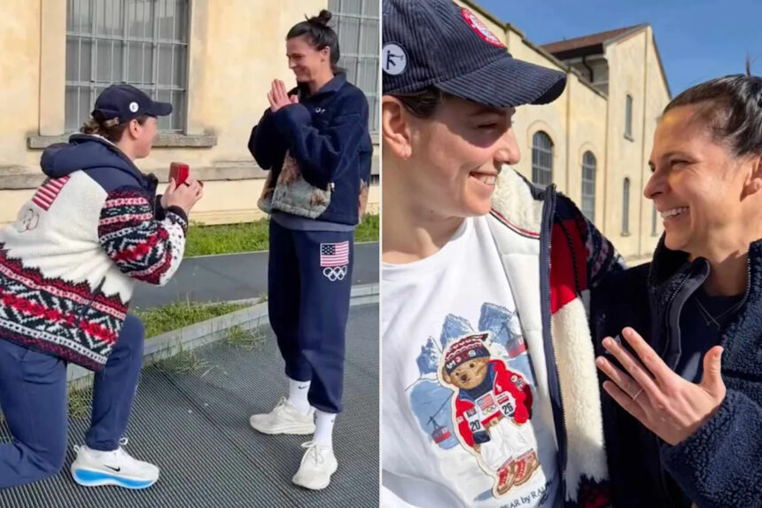 Team USA Athletes Brittany Bowe and Hilary Knight Get Engaged at Winter Olympics After Meeting at Be