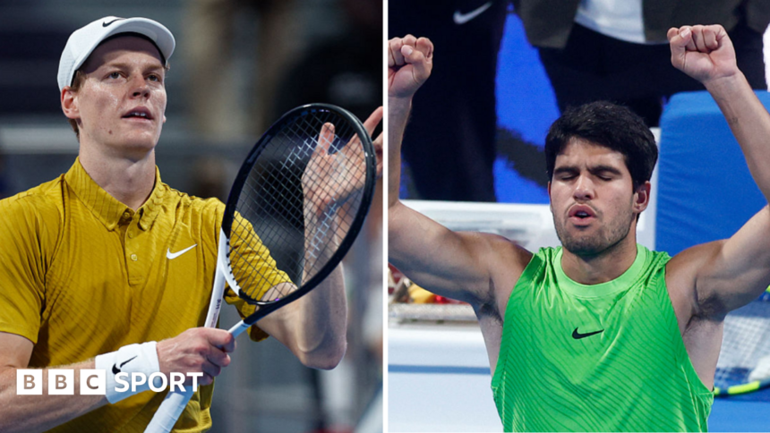 Sinner and Alcaraz reach Qatar quarter-finals