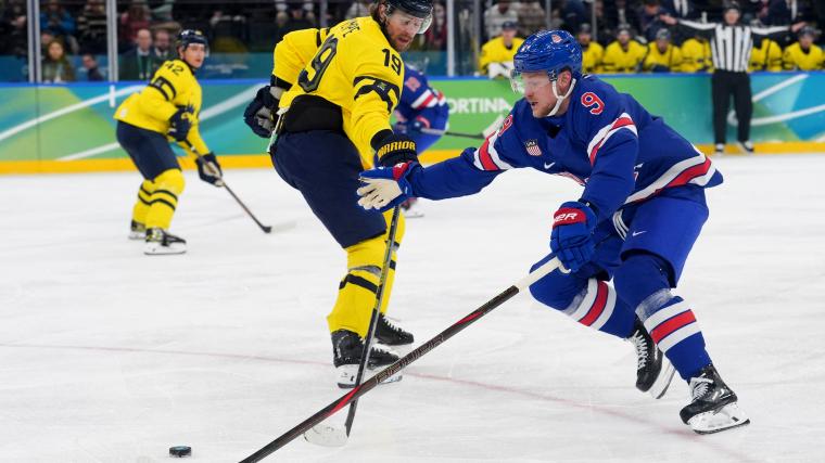 USA vs. Sweden box score: Full stats from 2026 Olympic men's hockey quarterfinals