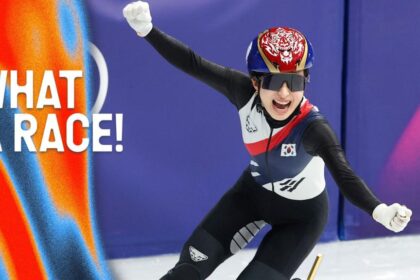 South Korea win dramatic 3000m relay gold as Italy's Fontana makes history