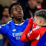 Vini Jr reports alleged racism from Benfica's Prestianni
