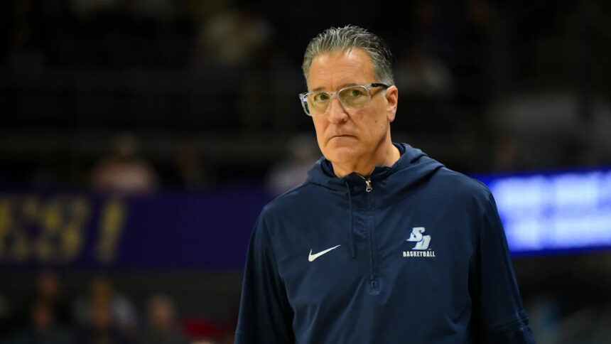 San Diego won’t bring back men's basketball head coach Steve Lavin next season