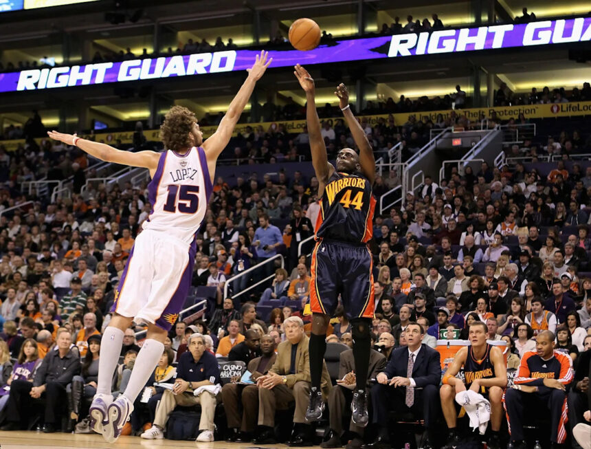 Golden State Warriors jersey history - No. 44 - Anthony Tolliver (2010)