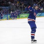 Quinn Hughes' OT winner lifts U.S. over Sweden into Olympic semifinals