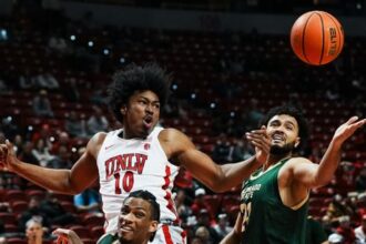TST Images: UNLV defeated by Colorado State, 91-86, at Thomas & Mack Center
