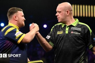 Littler into semi-finals after Van Gerwen withdrawal