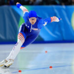 Brittany Bowe attends Hilary Knight's gold-medal game after engagement