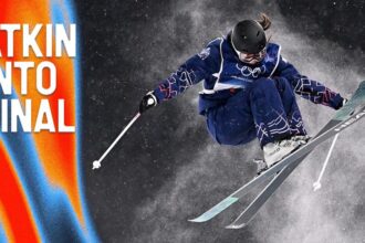 GB medal hope Atkin qualifies top for freeski halfpipe final