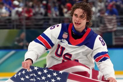 Team USA's Jack Hughes shares patriotic message after Olympic thriller