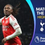 Eze torments Spurs again as leaders Arsenal win north London derby