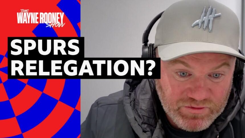 Spurs' league position is a 'big concern' - Rooney