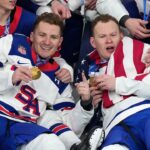 Team USA hockey stars keep America's heroes top of mind after grabbing Olympic gold