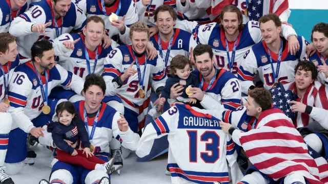 Team USA Celebrates Olympic Gold With Gaudreau Brothers’ Kids