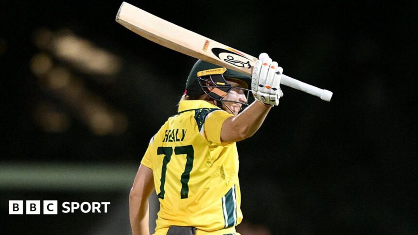 Healy starts final series with Australia win