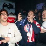 Team USA men's hockey players sing national anthem while partying at famous Miami nightclub