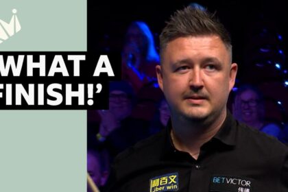 Watch: Wilson hits audacious trick shot to reach 142