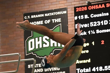 Bryce Cousins, Juju Nkhumane lead Cincinnati boys at state diving meet
