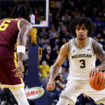 Michigan basketball burrows its way to share of Big Ten title