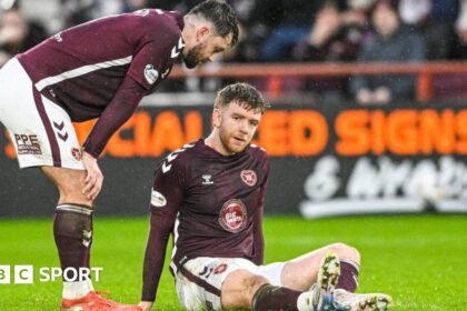 Injuries to Findlay, Ageu and Gordon hit Hearts