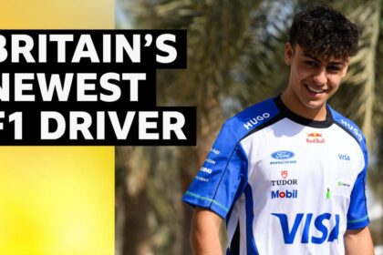 Meet Britain's youngest driver making his F1 debut
