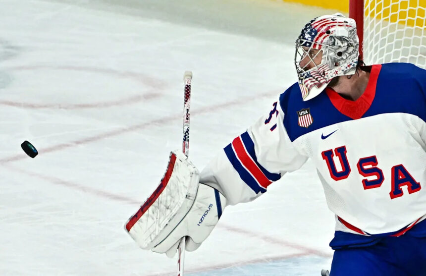 USA hockey star Connor Hellebuyck almost died, has YouTuber dad