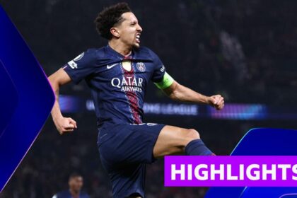 PSG avoid late scare against 10-man Monaco