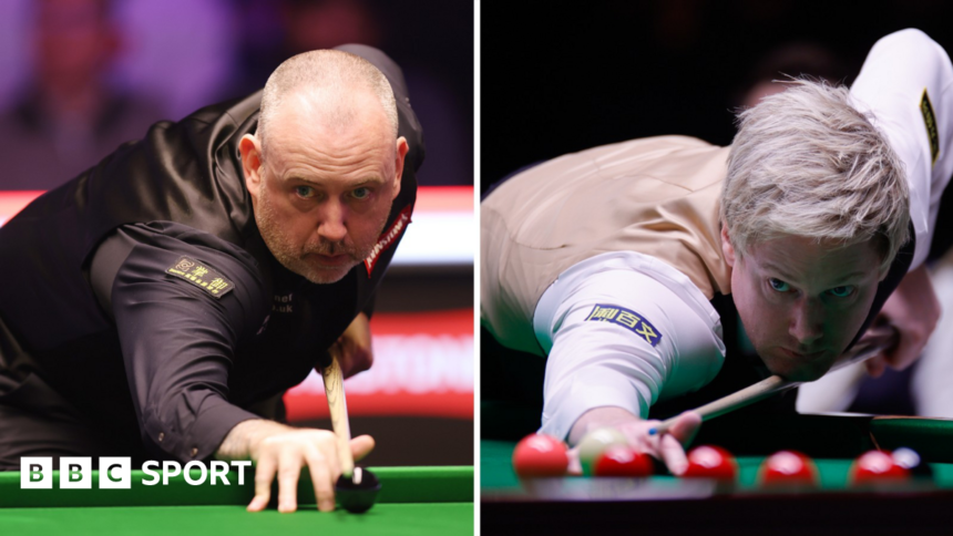 Williams and Robertson progress at Welsh Open