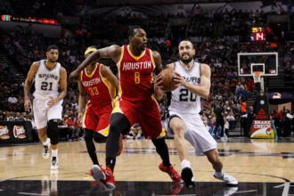 Houston Rockets jersey history No. 8 - Joey Dorsey (2014-15)