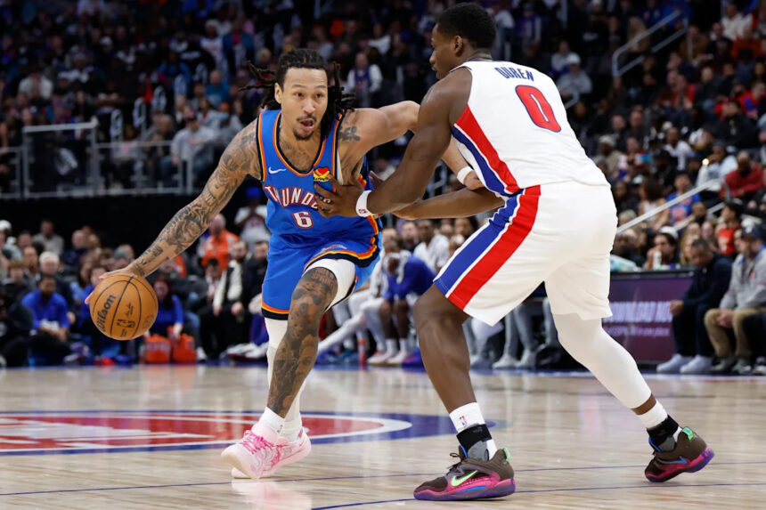 Player grades: Thunder show fight in 124-116 loss to Pistons