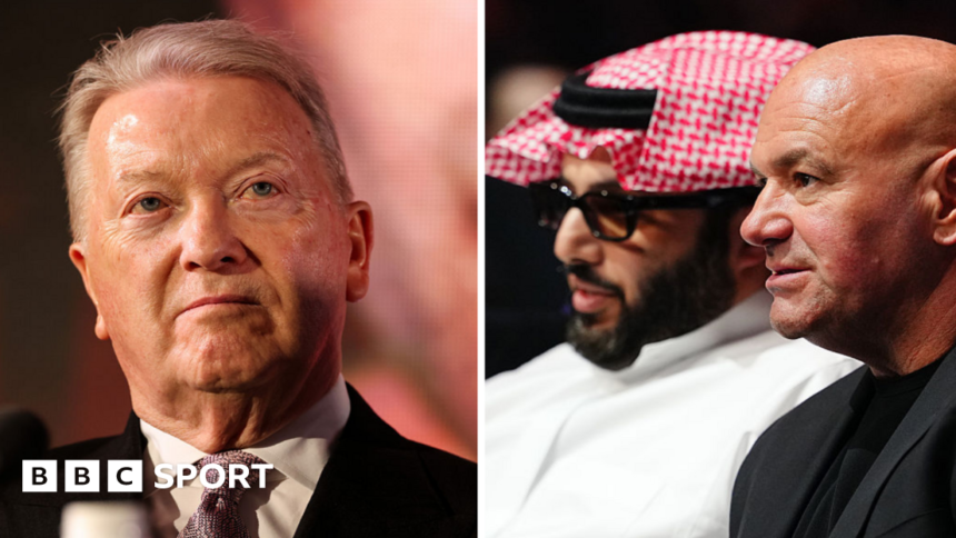 Warren in '$1bn legal dispute' over Zuffa Boxing launch