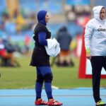 Rhodes stays in hunt, two off lead at Women's World Championship