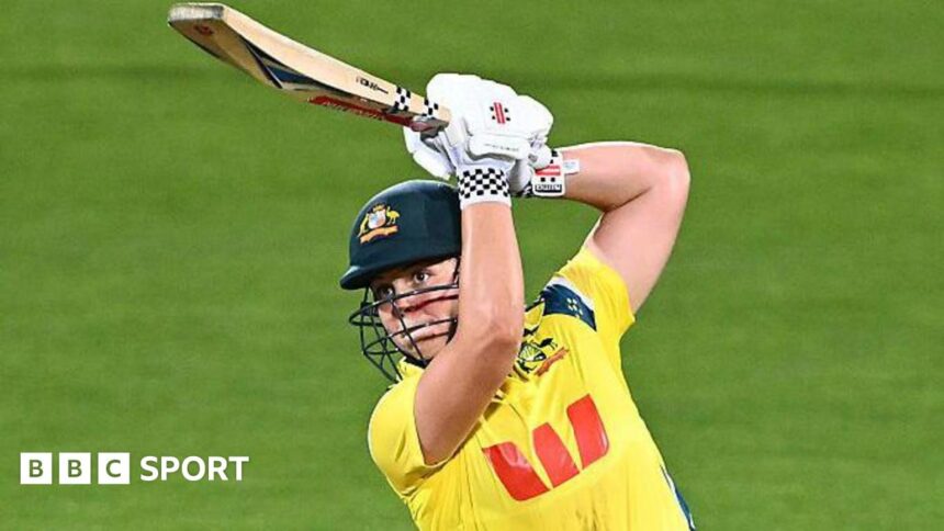 Voll ton helps Australia win Healy's last ODI series
