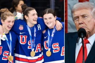 US women's hockey players crack jokes about men's team on 'Saturday Night Live' after Trump controve