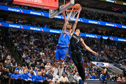 Photos: Best images from Thunder's 100-87 win over Mavericks