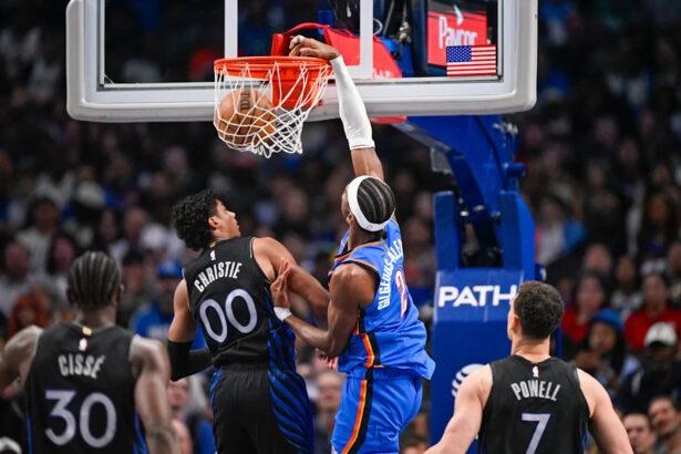 Player grades: Thunder cruise to 100-87 win over Mavericks