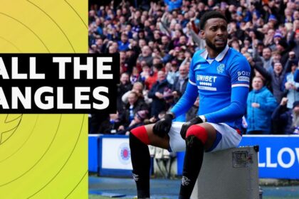 Chermiti scores amazing overhead kick in Old Firm derby