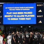 Leeds say boos during Ramadan pause 'disappointing'