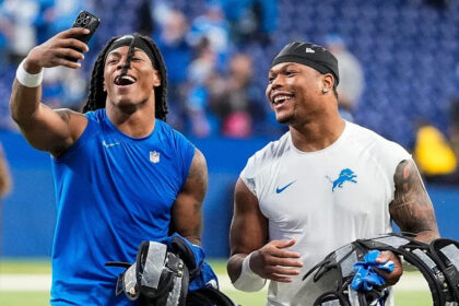 Jahmyr Gibbs shared saddest 'Sonic' tribute for David Montgomery