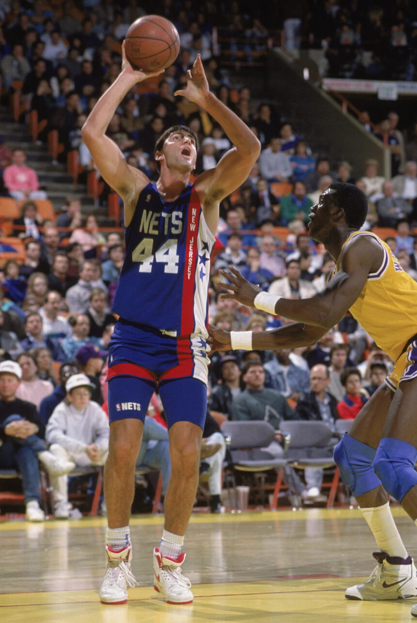 Brooklyn Nets jersey history No. 44 - Jack Haley (1989-90)